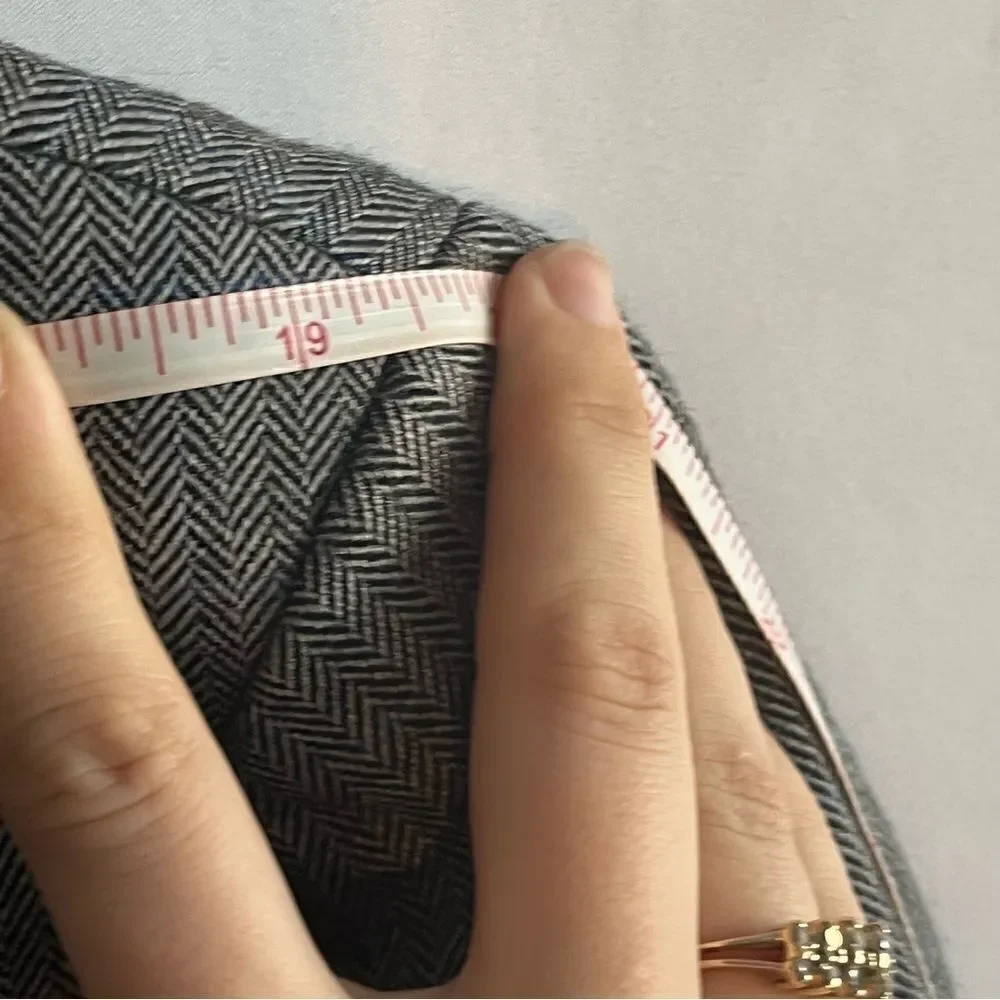 Men's Custom Marzoni Herringbone Silk & Wool Suit Jacket
